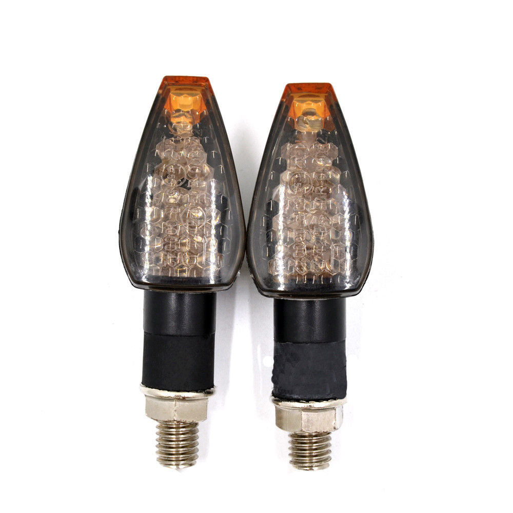 4pcs Motorcycle Indicators 14 LED Turn Signal for Suzuki DR-Z400 400 DRZ400 10mm Q
