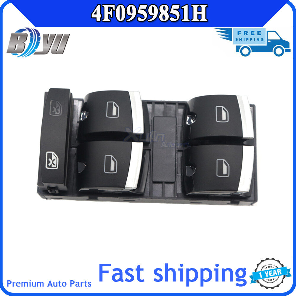 2006-2014 Power Window Switch Window Button 4F0959851H Suitable for Audi A3 8P1 8PA Q7 4L- v
