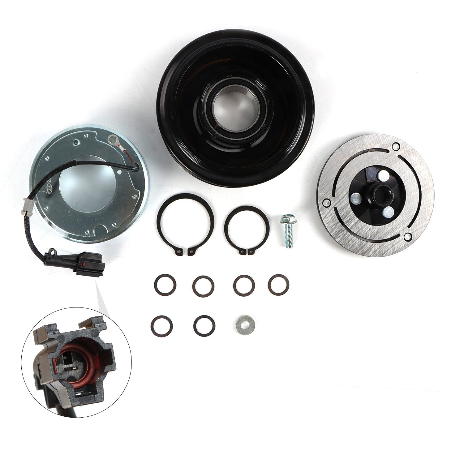 AC Compressor Clutch Kit For 2014 - 2018 for SUBARU FORESTER 4CYL 2.5L 1368