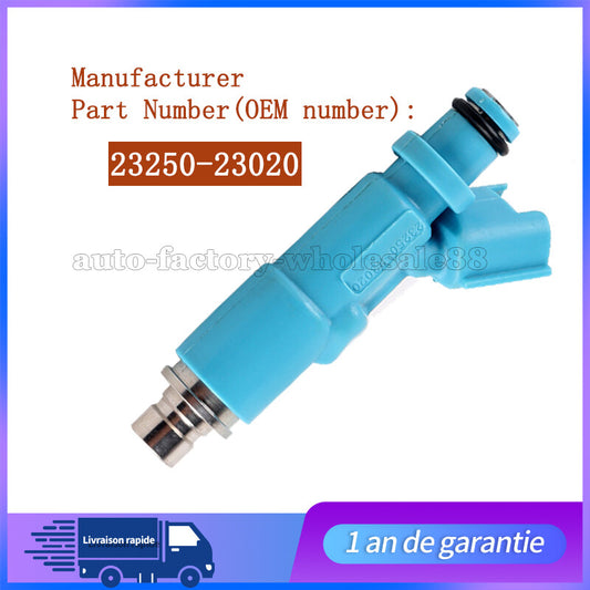 Fuel Injectors 23250-23020 pour Yaris Vitz 1.0L 1.3L 1999-2005 A10 Neuf n