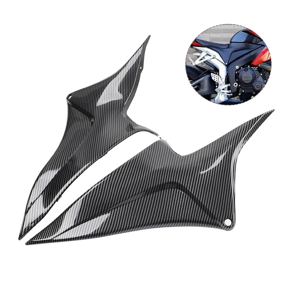 Carbon Fiber Gas Tank Side Fairing Knee Cover for Honda CBR600RR 2007-2012