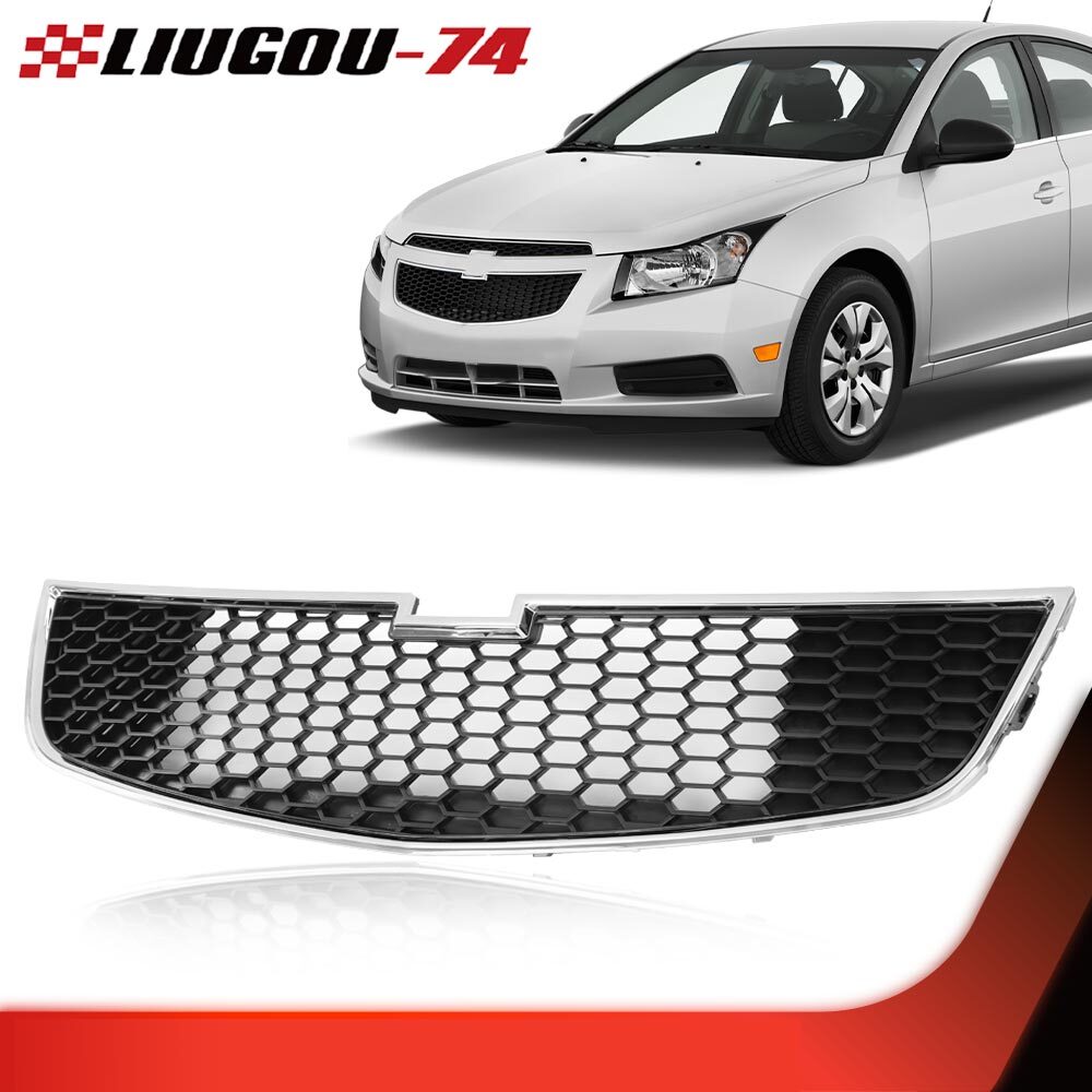 Fit for 2011 - 2014 for Cruze Front Bumper Bottom Grille Center/Lower Brand New- v