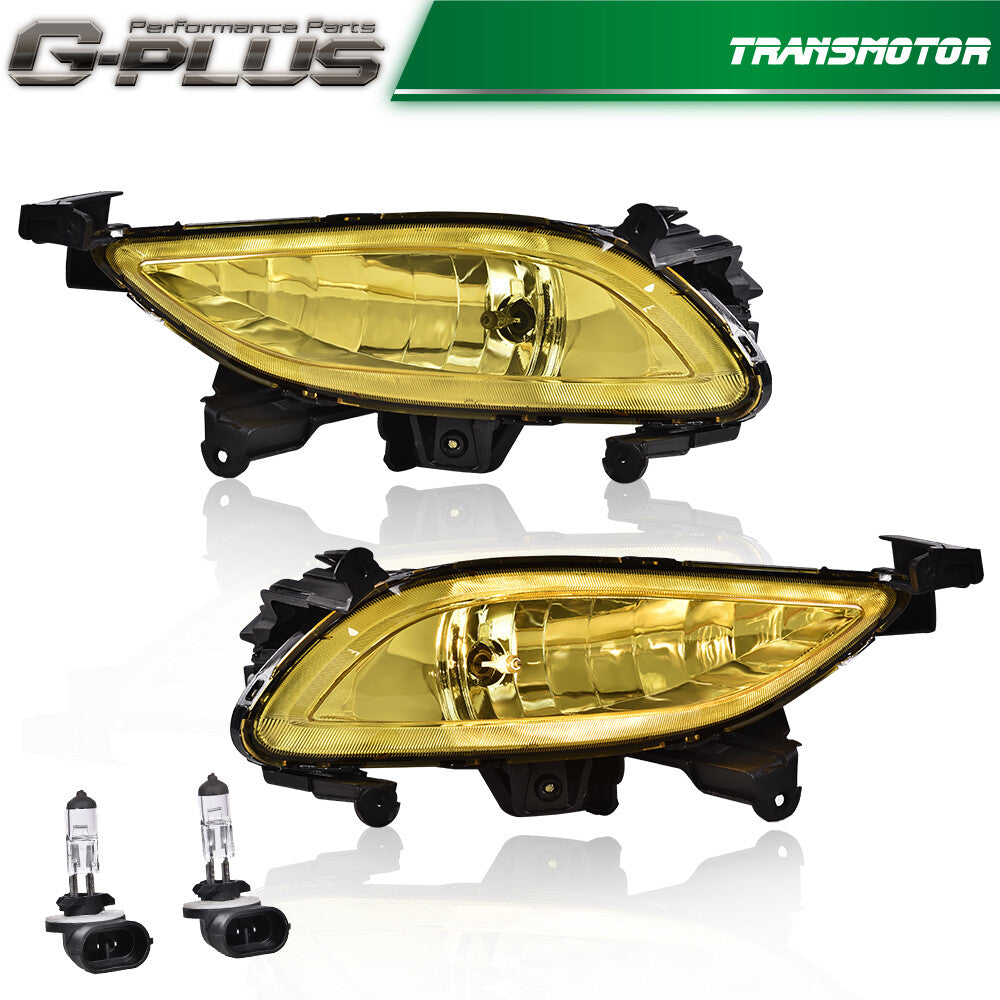 Fits 2011 - 2013 for Hyundai 11 - 13 Sonata fog light front bumper light strip bulb kit - v