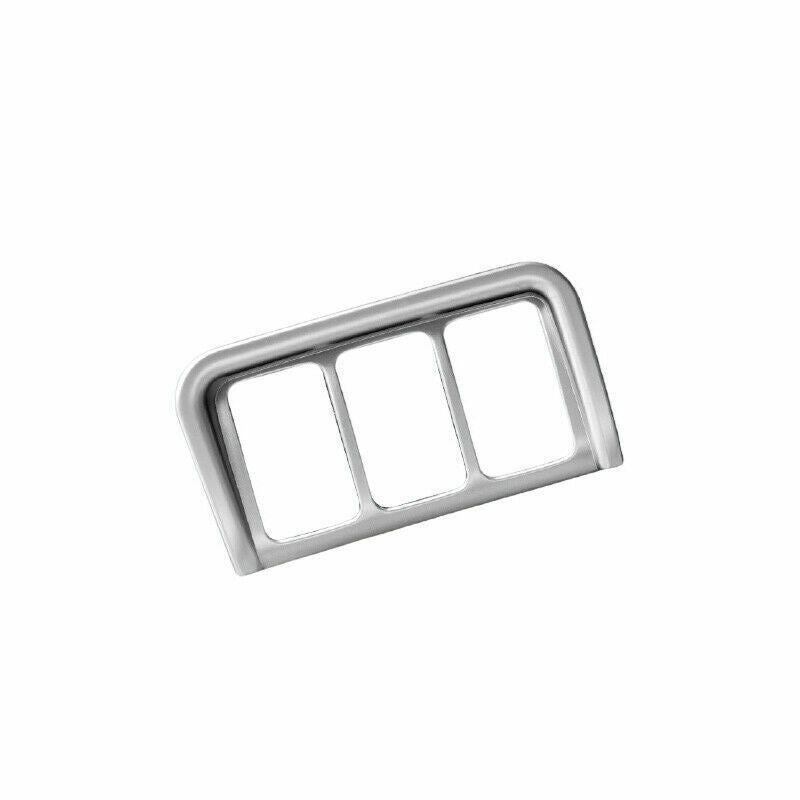 Headlight Button Frame Cover Trim 1 for Honda Accord Crosstour 2008-2013 Silver