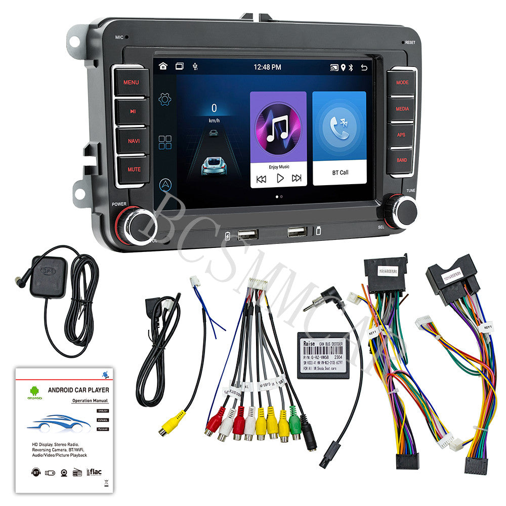 For Apple Carplay Fit for VW for Jetta for Golf 1999-2002 Android Car Stereo Radio GPS