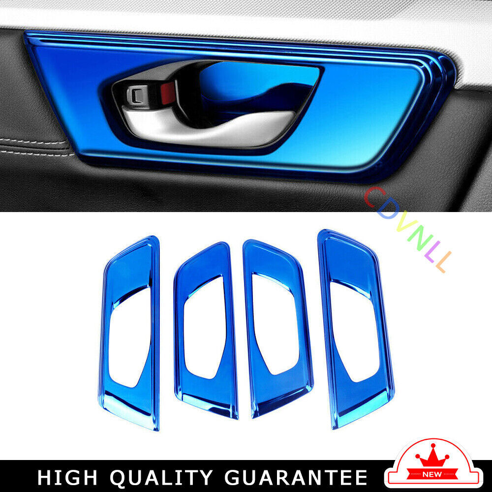 Inner Door Handle Bowl Cover Trim Fit for Honda CRV CR-V 2017-2022 Blue Titanium
