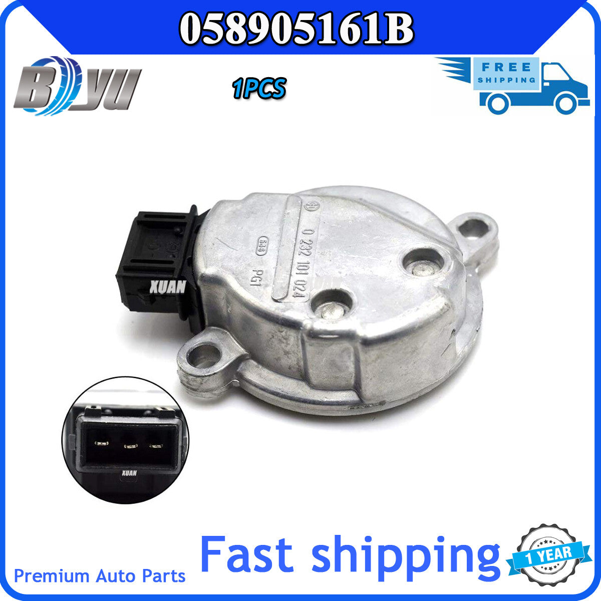 058905161B Crankshaft position sensor for Audi A4, A6, for A8 , S3, S4, S6, S8, TT seats (1 piece) v