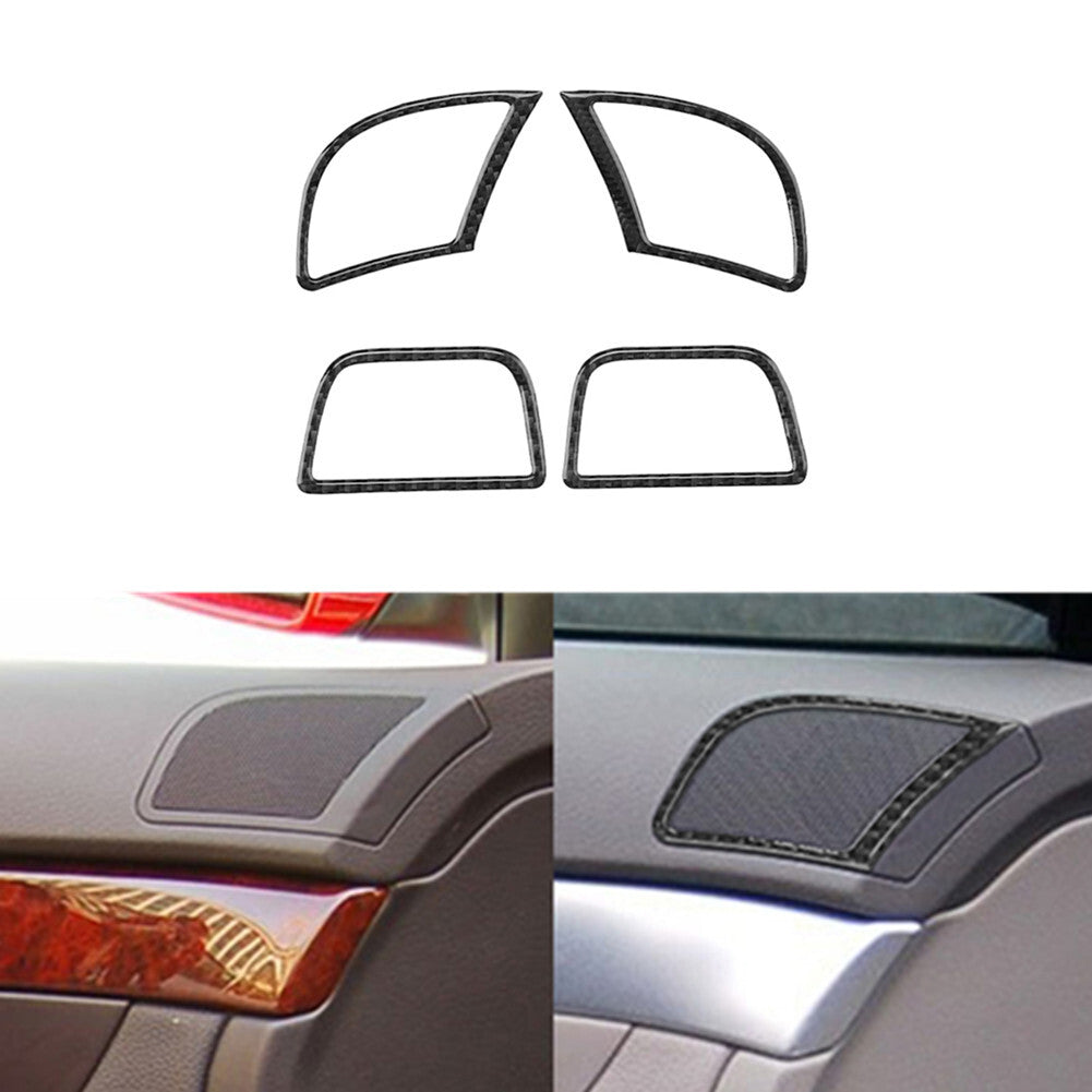 Red Carbon Fiber Glove Box Above Strip Cover Trim For Explorer 2020-2023 v