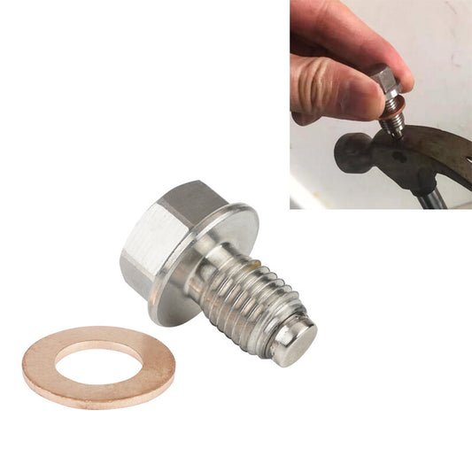 Magnetic Oil Drain Plug Bolt W/Washer M12*1.5 fit for Infiniti for Lexus for Nissan for Toyota Q