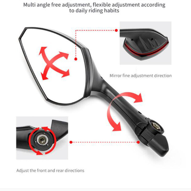 Motorcycle rearview mirror/bicycle rearview mirror suitable for CBR600, CBR1000, VFR800F- n