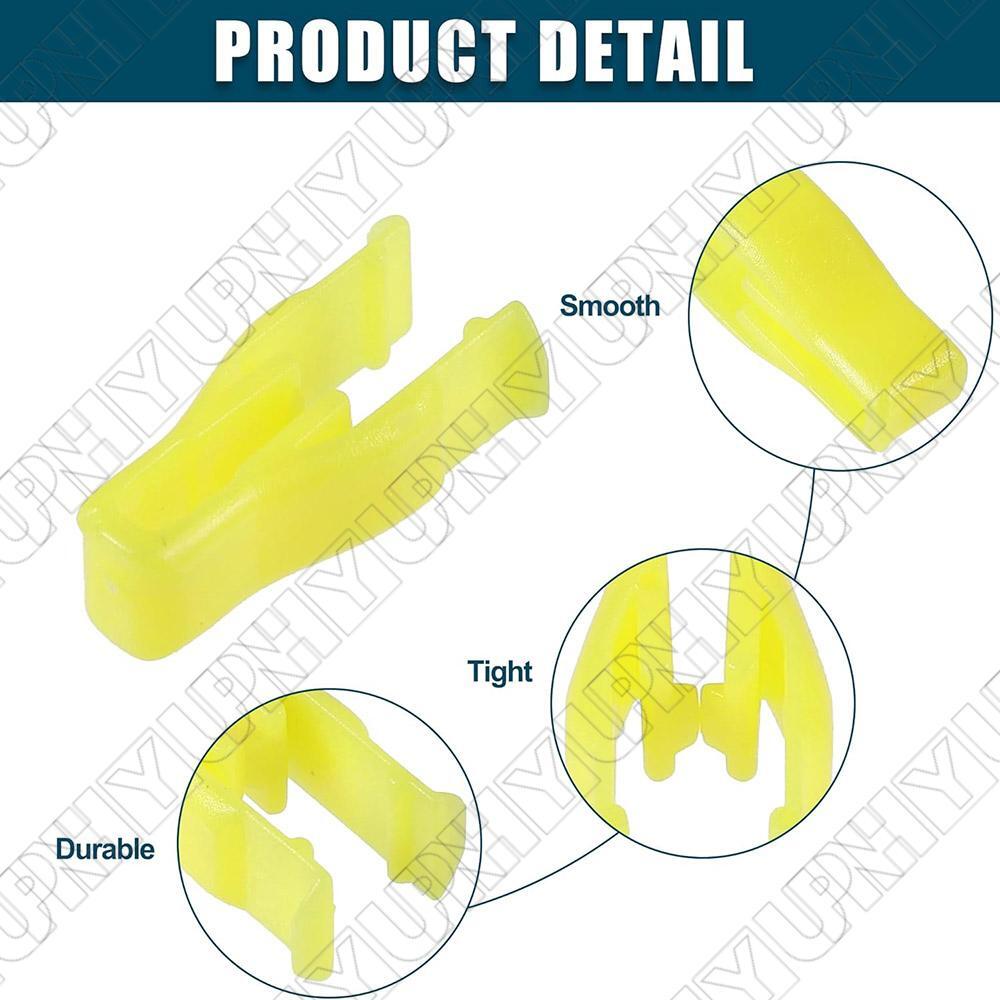 10Pcs Console Dash Panel Trim Retainer Fastener Clip 9046710203 for Toyota for Lexus Q