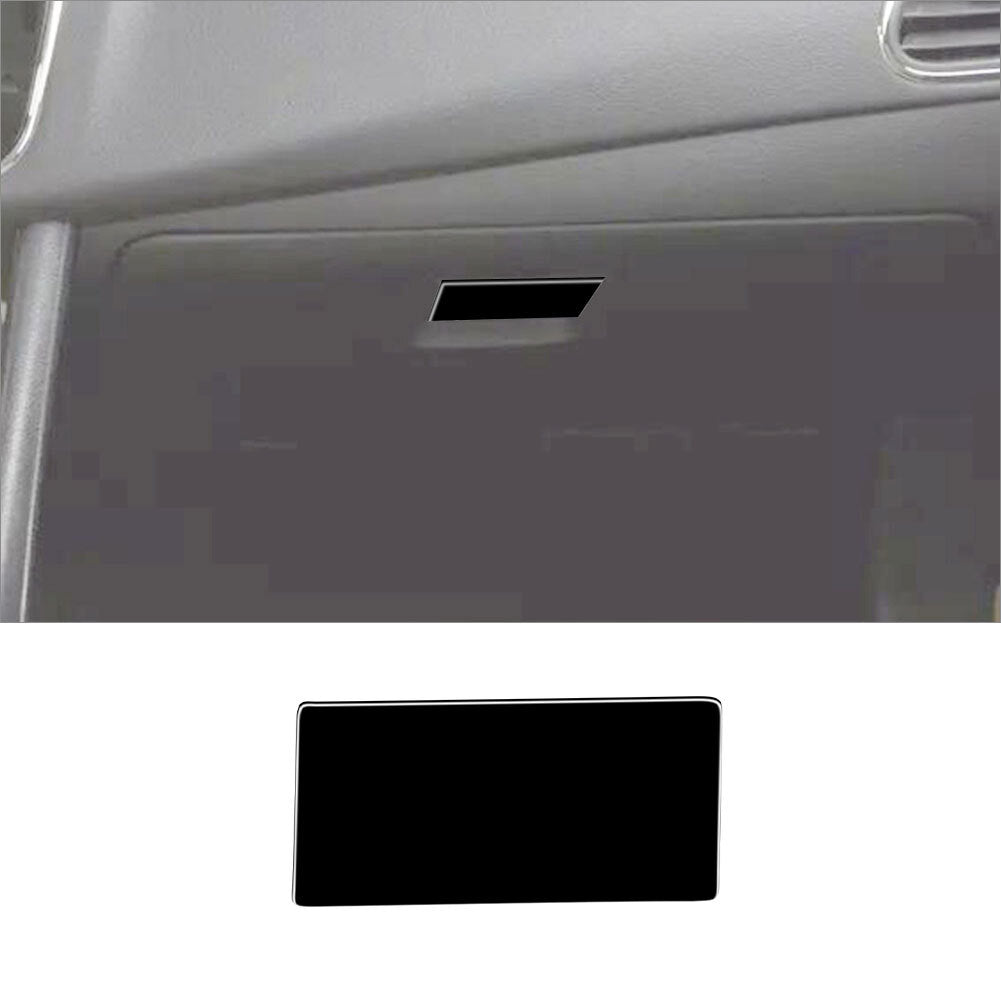 Glossy piano black interior glove box handle cover trim for Chrysler 200 sedans