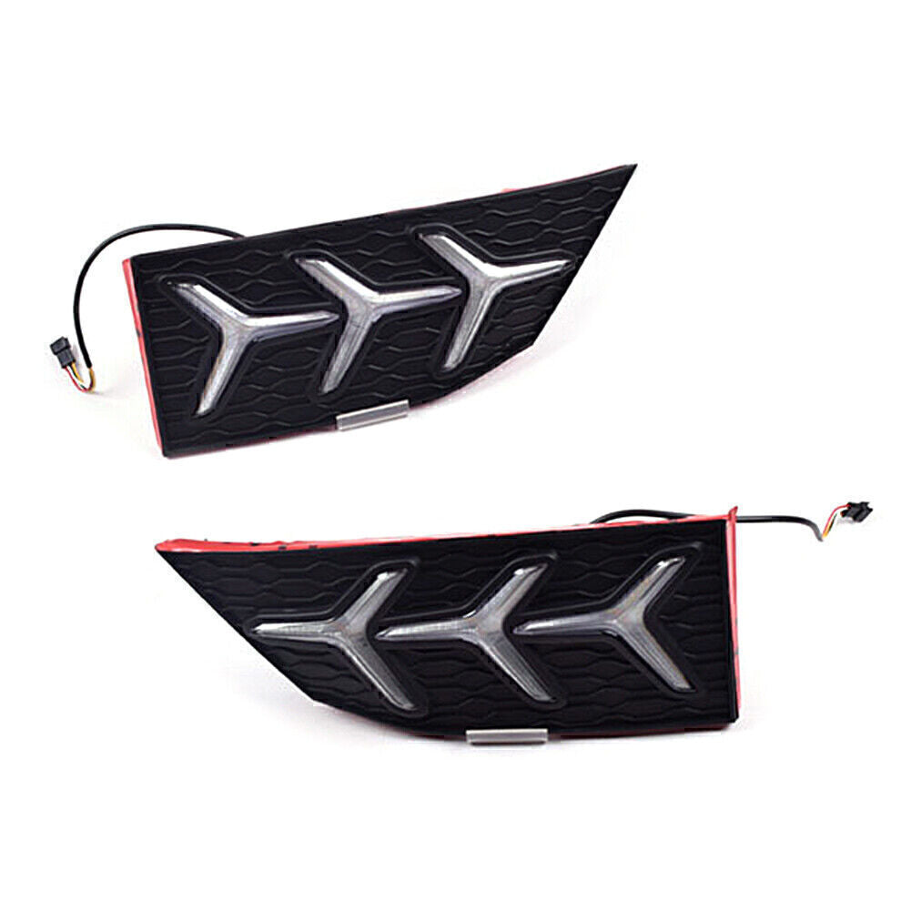 2X DRL LED Daytime Running Light With Turn Signal Lamp for Honda for Civic 2019-21