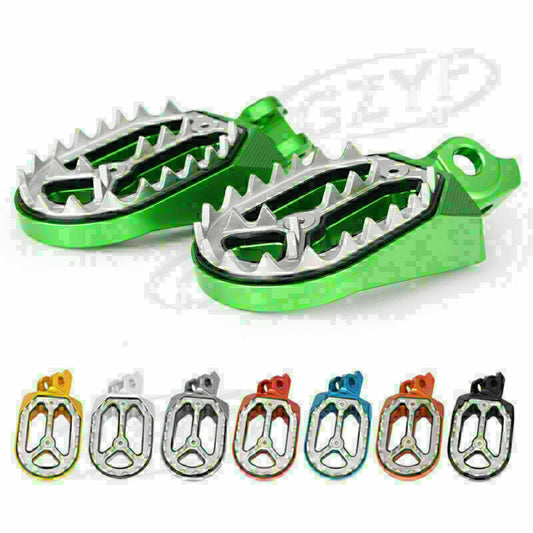 Racing Footpegs Footrests Motorcycle fit for Suzuki RMZ250 RMZ450 2010 -2015 Q