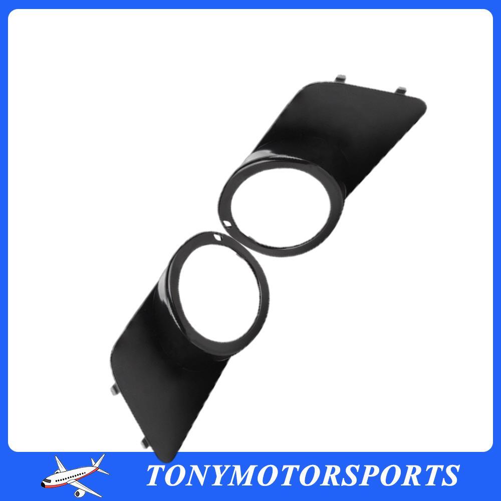 Left + Right Side Front Fog Light Ring Cover Frame for BMW E39 M5 1999-2003