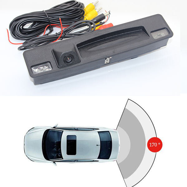 Wireless Trunk Handle Camera Backup Parking for Focus 2015-2017 hatchback v