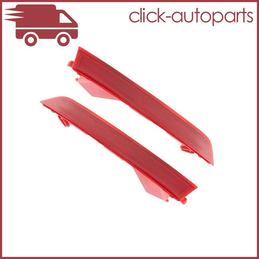 2Pcs Left+Right Side Bumper Reflector Red Replacement Fit For 2017-2019 X7 G07 Q