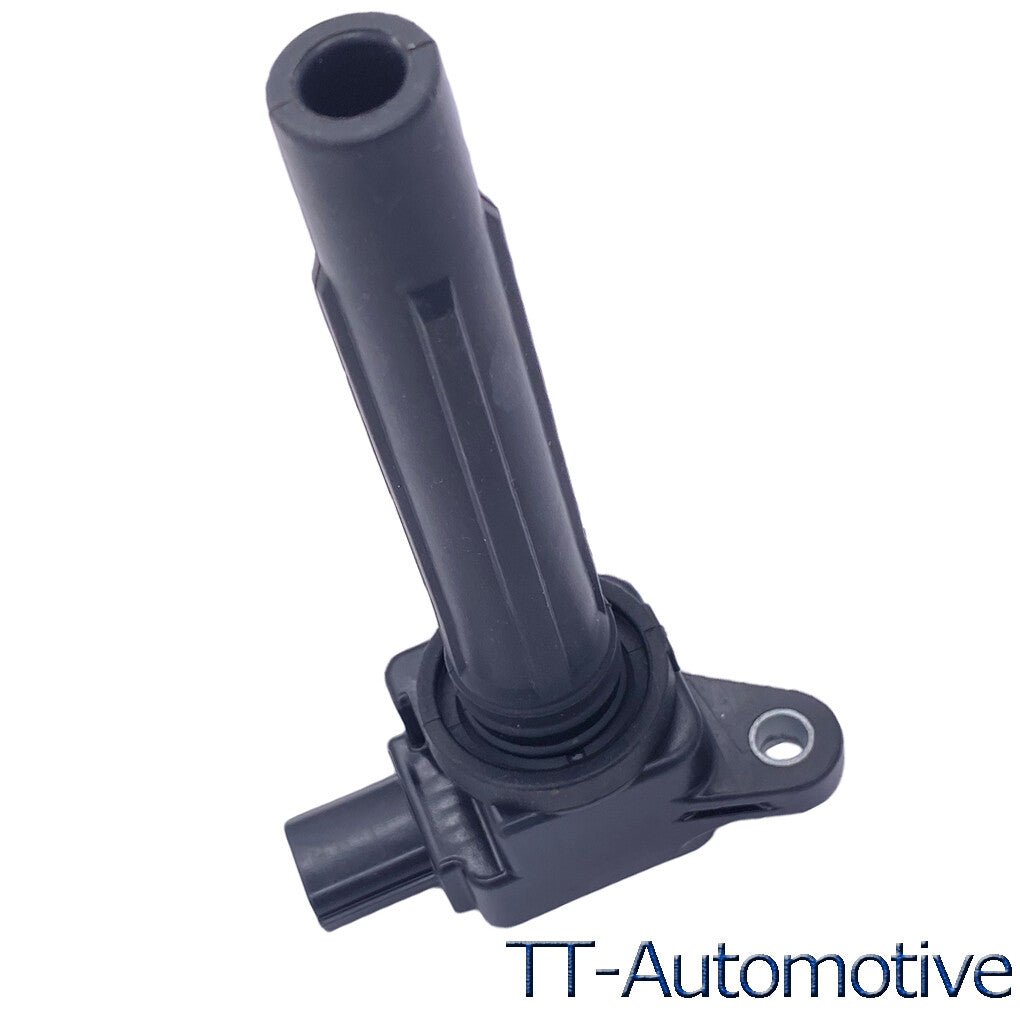 One brand new ignition coil, 2-pin, H3T11271, compatible with for Mitsubishi H003T11271.
