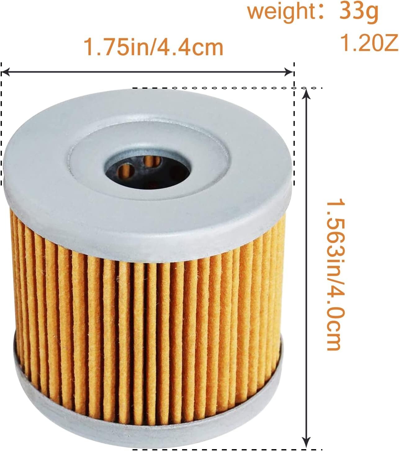 Motorcycle Oil Filter for Suzuki GN125 E GN125E 1982-2000