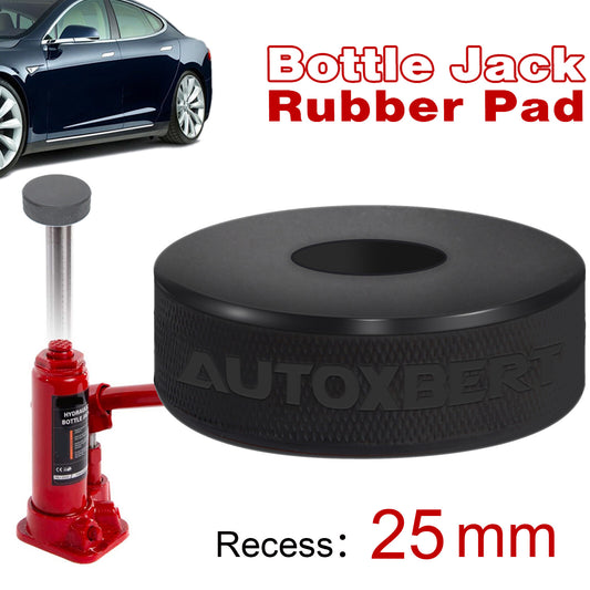 Rubber Jack Pad Lift Car Damage Protection Universal For 3 or 4 Ton Bottle Jacks