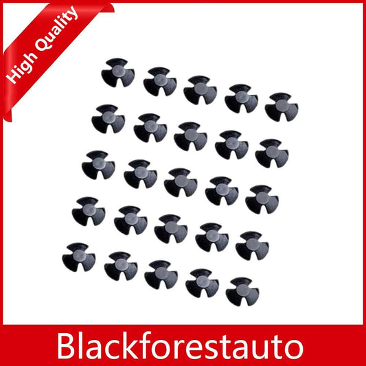 25Pcs Fit for Chrysler for Dodge for Jeep Hood Insulation Retainer Clips Black 4878883AA