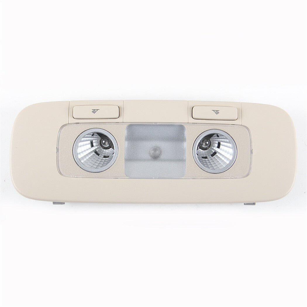 Beige rear interior roof reading lights are suitable for VW CC, for Jetta , and for Passat #3C0947291E# Q