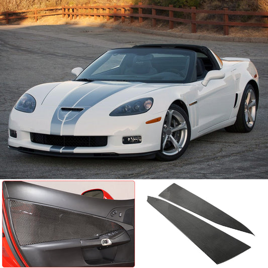 2007-13 Soft Carbon Fiber Indoor Center Strip Sticker Console Trim For Tundra- v