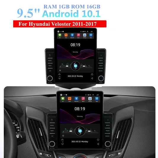For 2011-17 for Hyundai for Veloster 9.5 Android 10.1 HeadUnit Stereo GPS Navi Wifi 16G