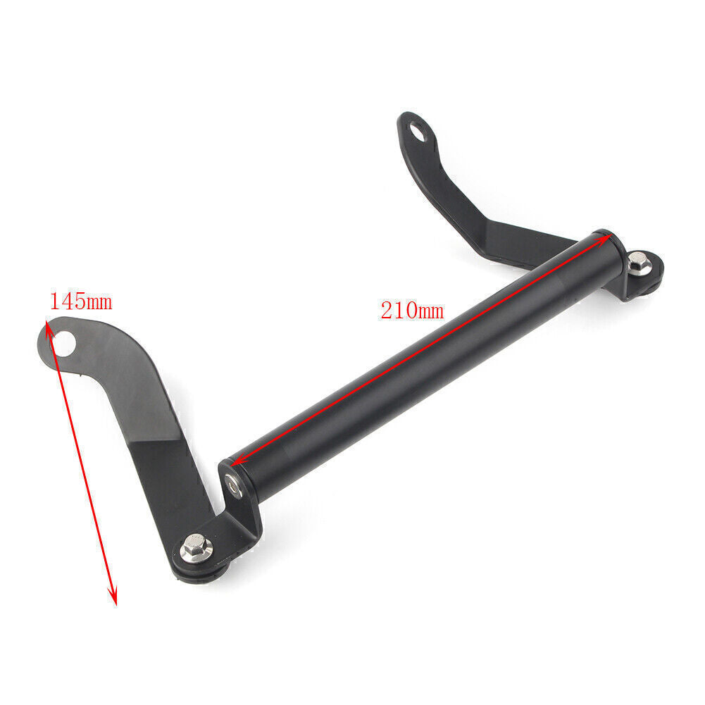 for HONDA ForZA 125 22mm Extension Handlebar Navigation Bracket GPS Phone Holder Q