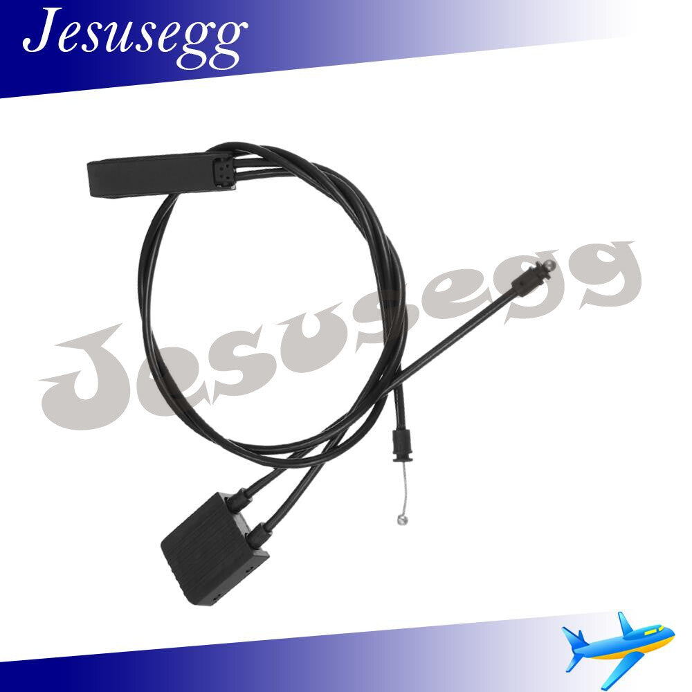 Fits for Bmw F45 F46 F55 F57 F60 7300571 Bonnet Unlocking Opening Cable Rope Black