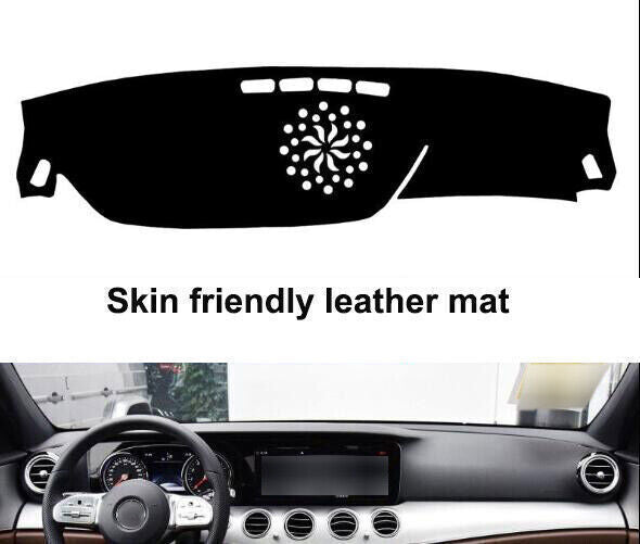 PU leather Dashboard Dash Mat Non-slip DashMat for Mercedes-Benz E-Class 17-2022