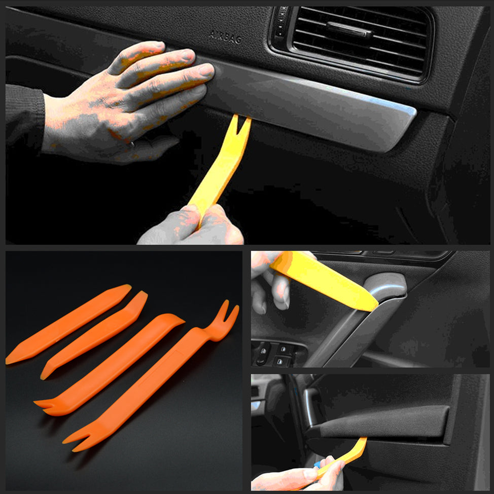 Car Door Interior Trim Panel Radio Audio Removal Pry Open Nylon Tools Universal