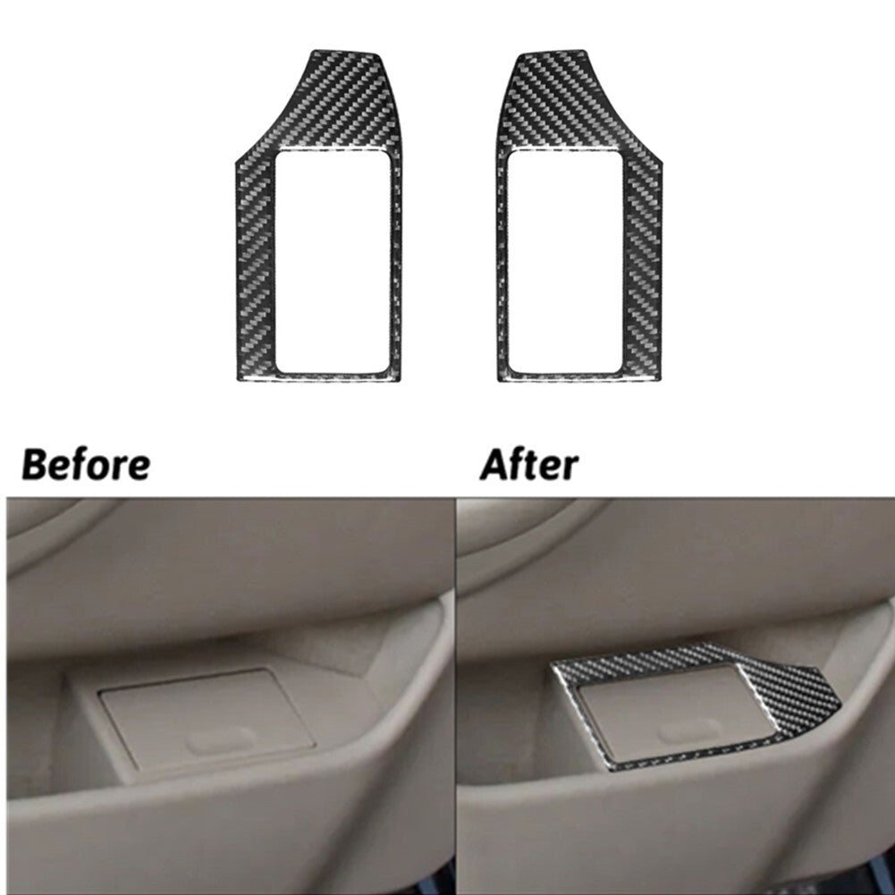 Red Carbon Fiber Rear Vent Outlet Frame Cover For X5 E70 X6 E71 2008-2013 A v