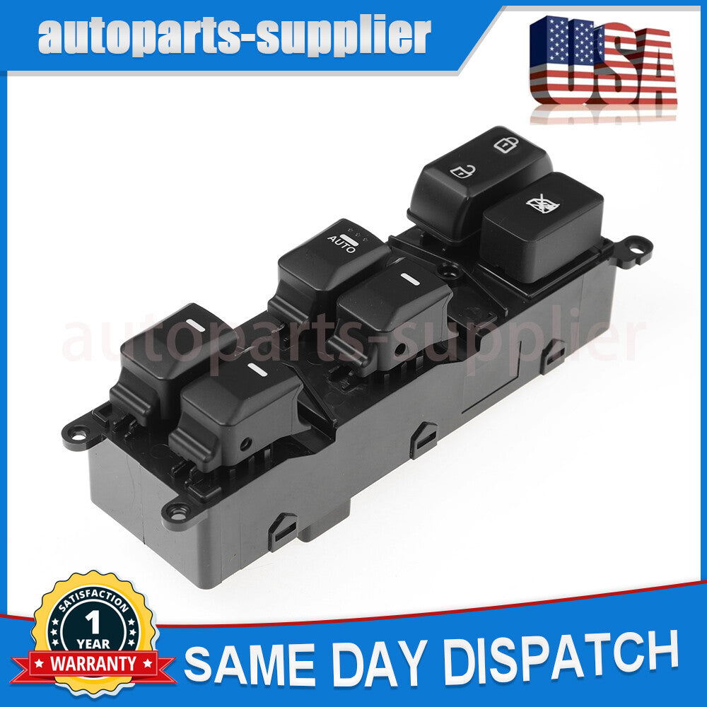 Driver's side power window control switch applicable to 2012-2015 for Kia Rio 4-door 93570-1W155