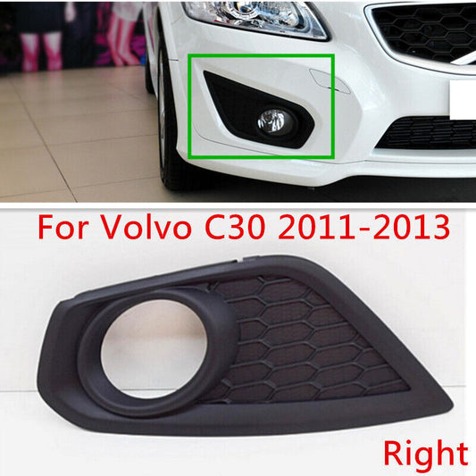 Right Side ABS Front Bumper Fog Light Lamp Cover Bezel for Volvo C30 2011-2013