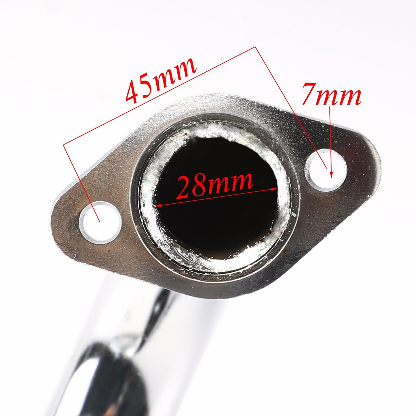 28mm exhaust muffler pit off-road bike all-terrain vehicle four CRF50 Taodao 110 125 CT70 Trail