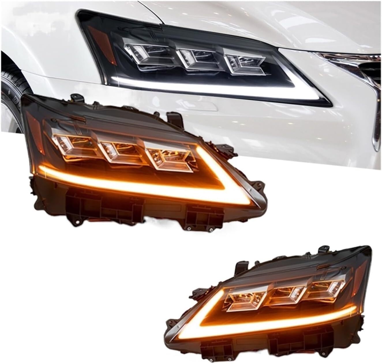 LED Headlights Assembly for LEXUS GS250 GS350 2013-2015 Xenon Headlamp Modified n
