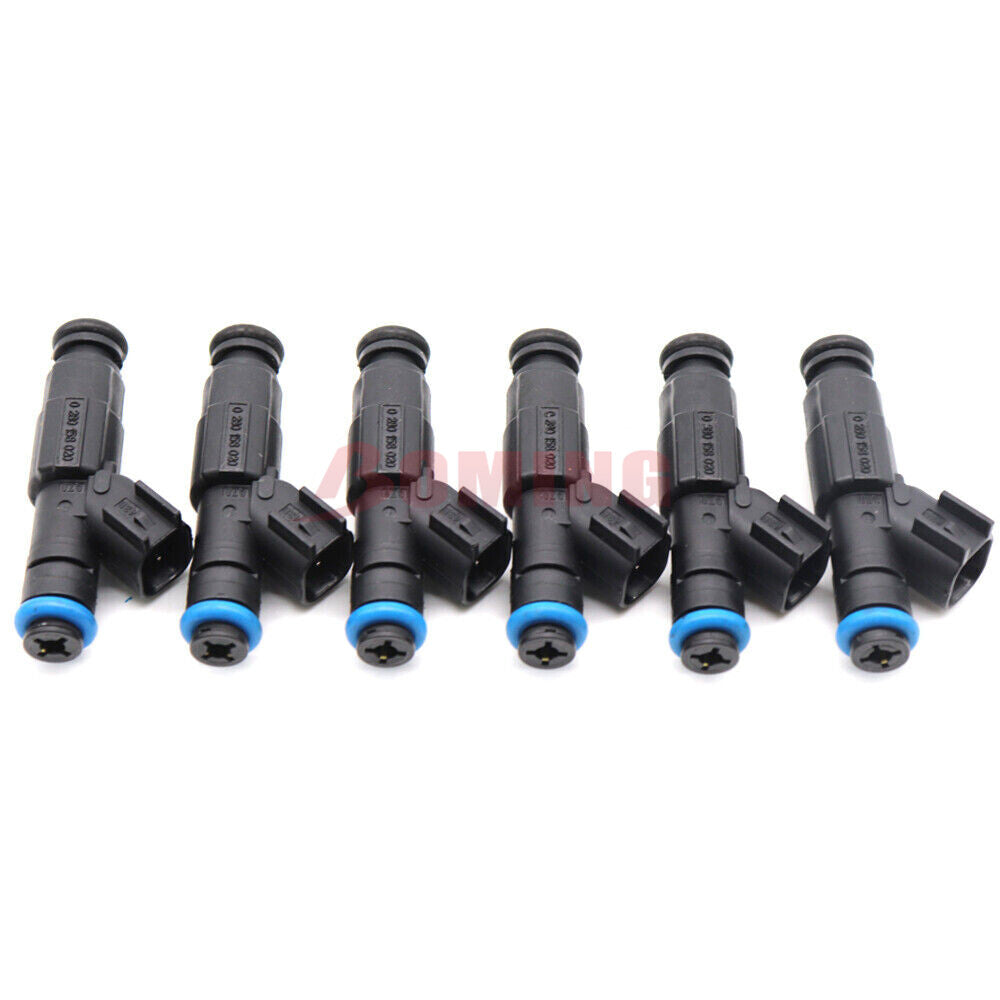 6 new fuel injectors for Jeep Freedom, for Dodge Dakota, for Mitsubishi 3.7L. 0280158020