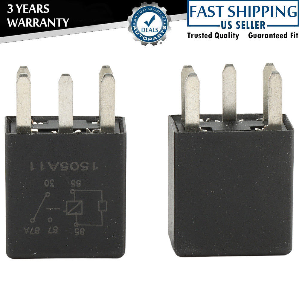 2x Fit GM G8V-RH-1C7T-R-DC12 12V 35A High Current Multi-Purpose Micro Relays Q