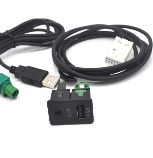 USB AUX Port For E87 E88 E90 E91 E92 E93 F07 F10 F11 F06 F12 F13 x3 X5 X6 Z4 v