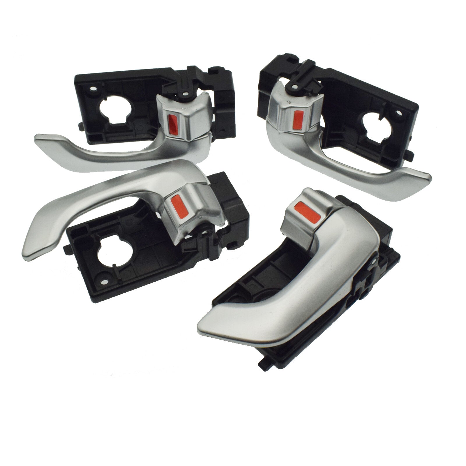 4-piece pack for Kia Optima / Magentis 2006-2010 silver left and right interior door handles n