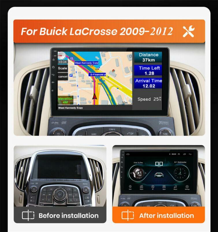 Compatible with 2009-2012 for Buick LaCrosse 9 Android 10.1 Car Radio GPS Player Navigation FM- n