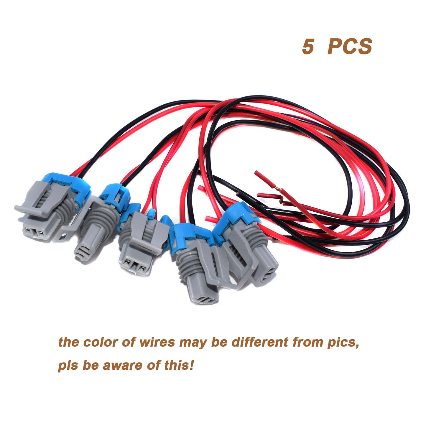5 Pcs ABS Wheel Speed Sensor Connector Pigtail Wiring For Camaro Firebird 93-02 n