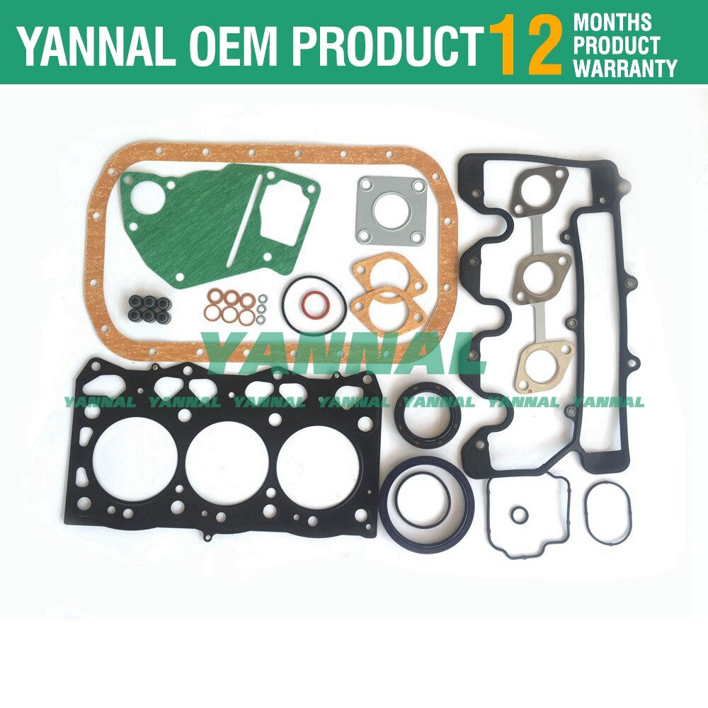 Full head gasket kit for ISUZU 3LD2 overhaul, suitable for JOHN 27CZTS and 35CZTS engines.