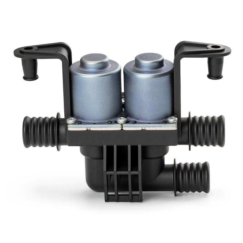 Heater control valve with dual solenoid valves suitable for E39, E53, X5, M5, 545i, 745i, 64116906652- n