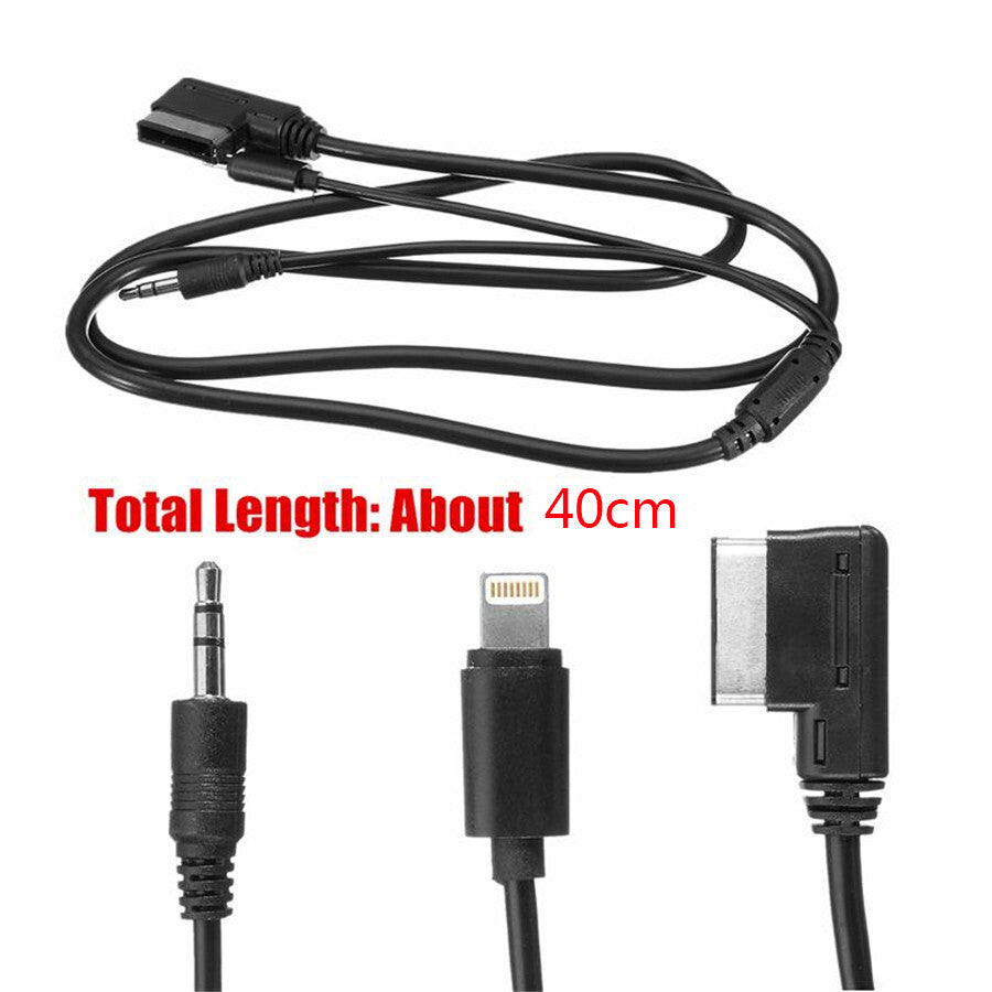 8pin MMI Music Interface AUX Cable Cord Charging For IPHONE for Mercedes-Benz Q