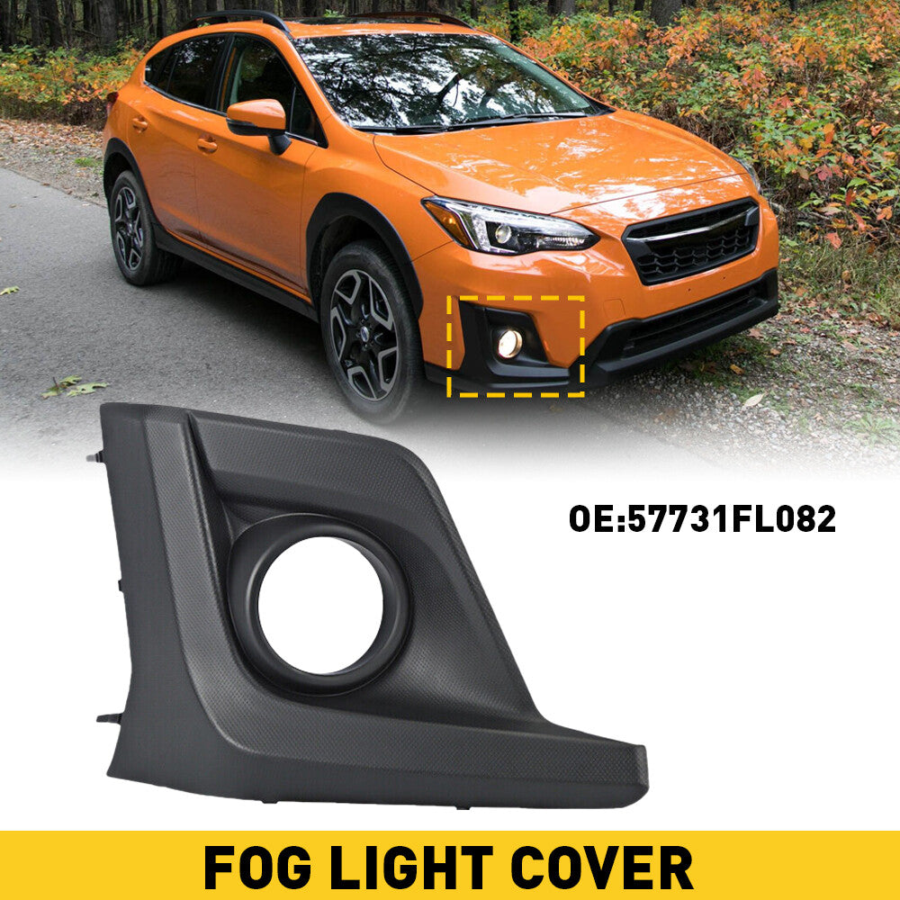 for Subaru Crosstrek right and left front fog light trim bezel cover 57731FL082 B Q
