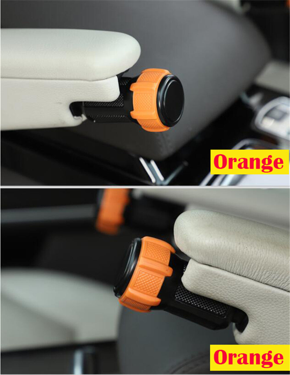Alloy Replace Armrest Knob Head Trim for Land Rover Discovery 5 LR5 Vogue /Sport
