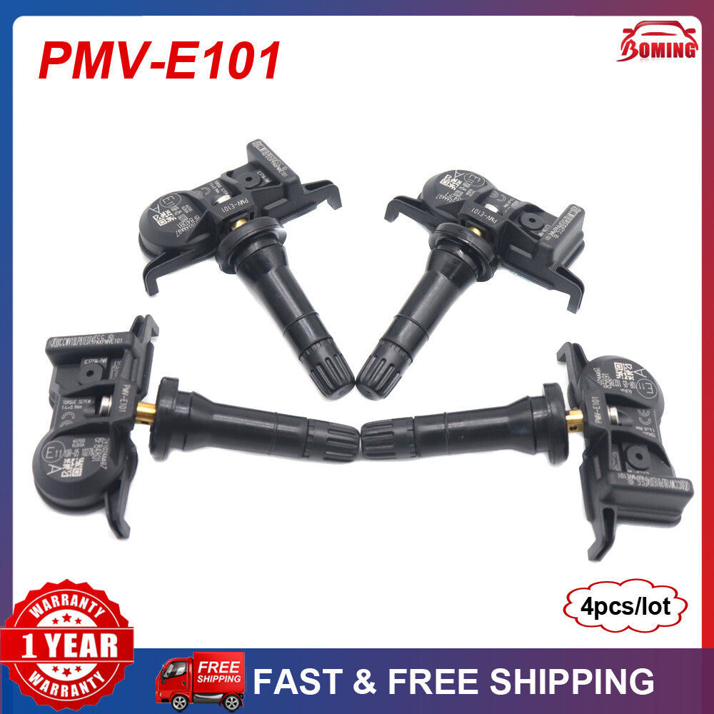 Set of (4) Tire Pressure Sensor TPMS PMV-E101 for Nissan 433MHz 40700-6LB0A New