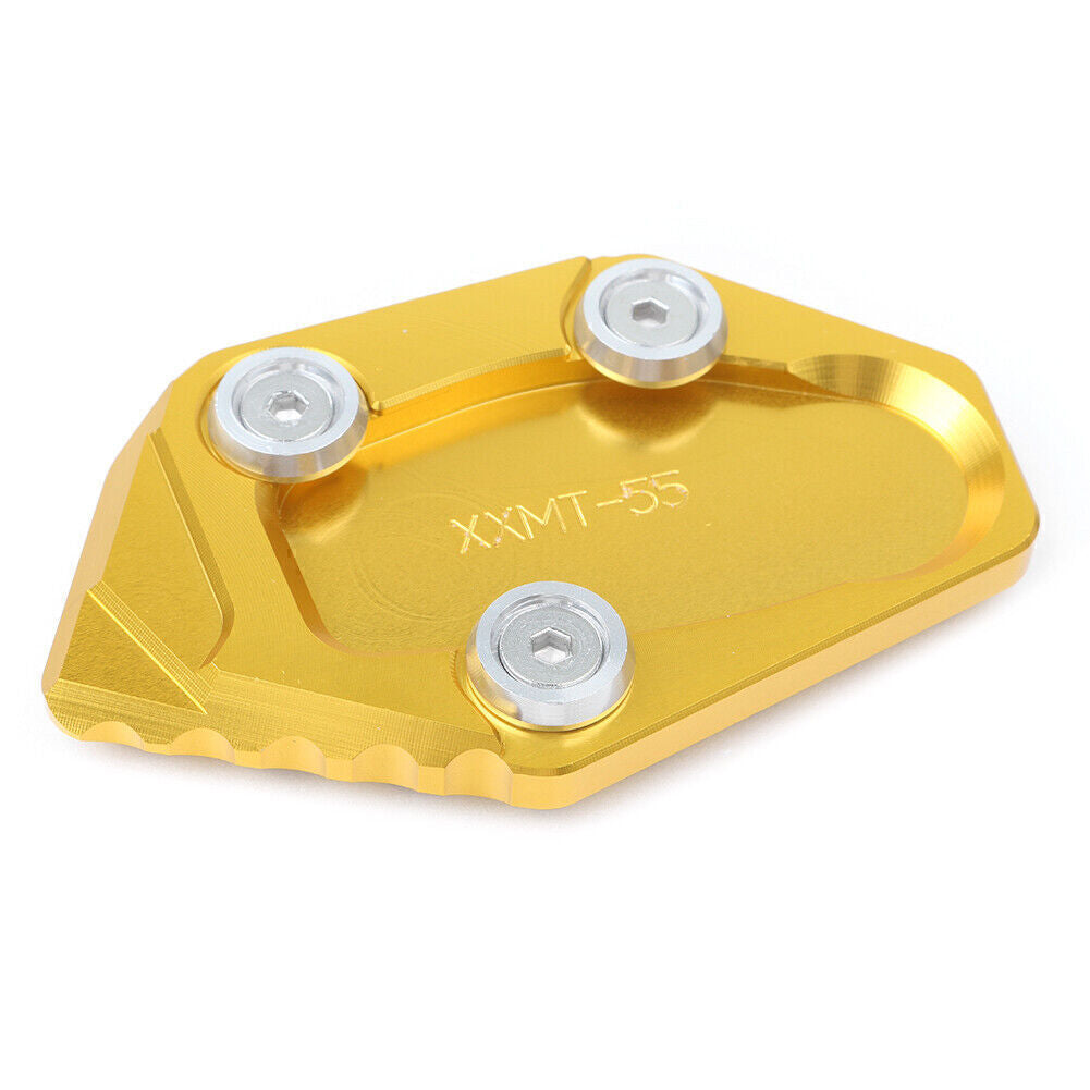 Kickstand Side Kick Stand Pad Plate Base for Yamaha YZF-R3 13-15 GOLD Q
